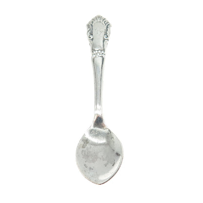 INTERNATIONAL SILVER Sterling Antique Art Deco Salt & Spices Spoon Pin Brooch
