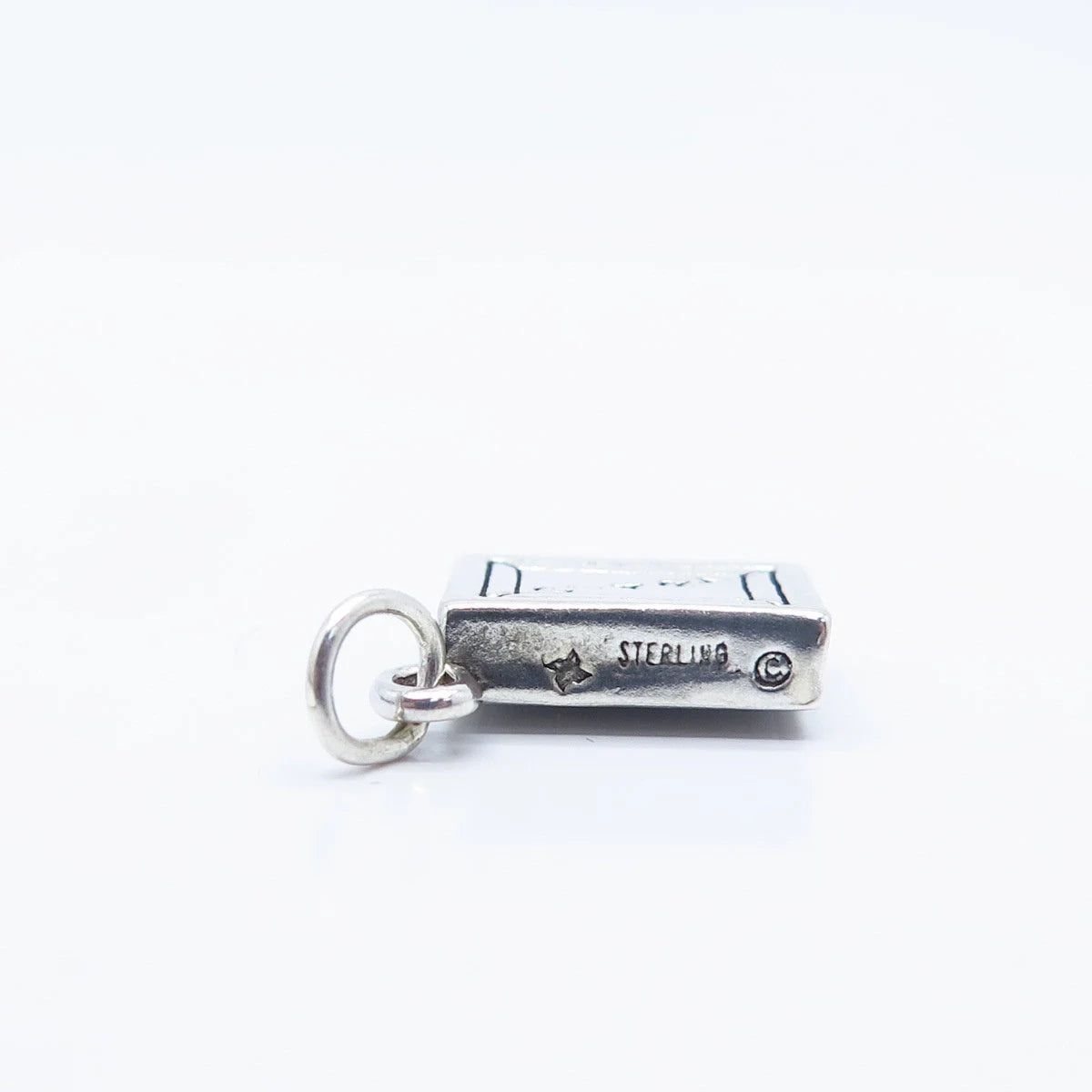 925 Sterling Silver Vintage Sunwest "Diary" Book Charm Pendant