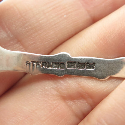 925 Sterling Silver Antique Art Deco P.W. Ellis & Co. Enamel Niagara Falls Spoon