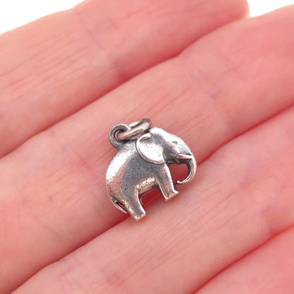 Georg Jensen 925 Sterling Silver Vintage Denmark Elephant Charm Pendant