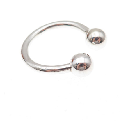 Tiffany & Co. 925 Sterling Silver Vintage Screw Off Key Ring Holder