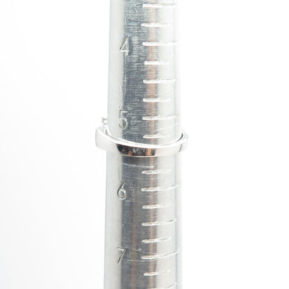 925 Sterling Silver Pave C Z Ring Size 5.5