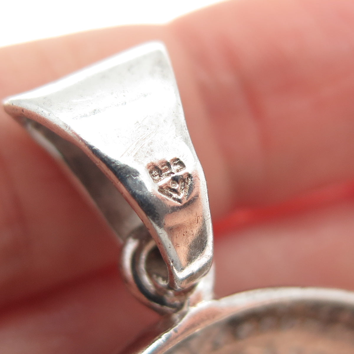 SILPADA 925 Sterling Silver Vintage Modernist Disc Pendant
