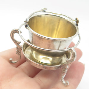 875 Silver Antique Bucket Tea Infuser