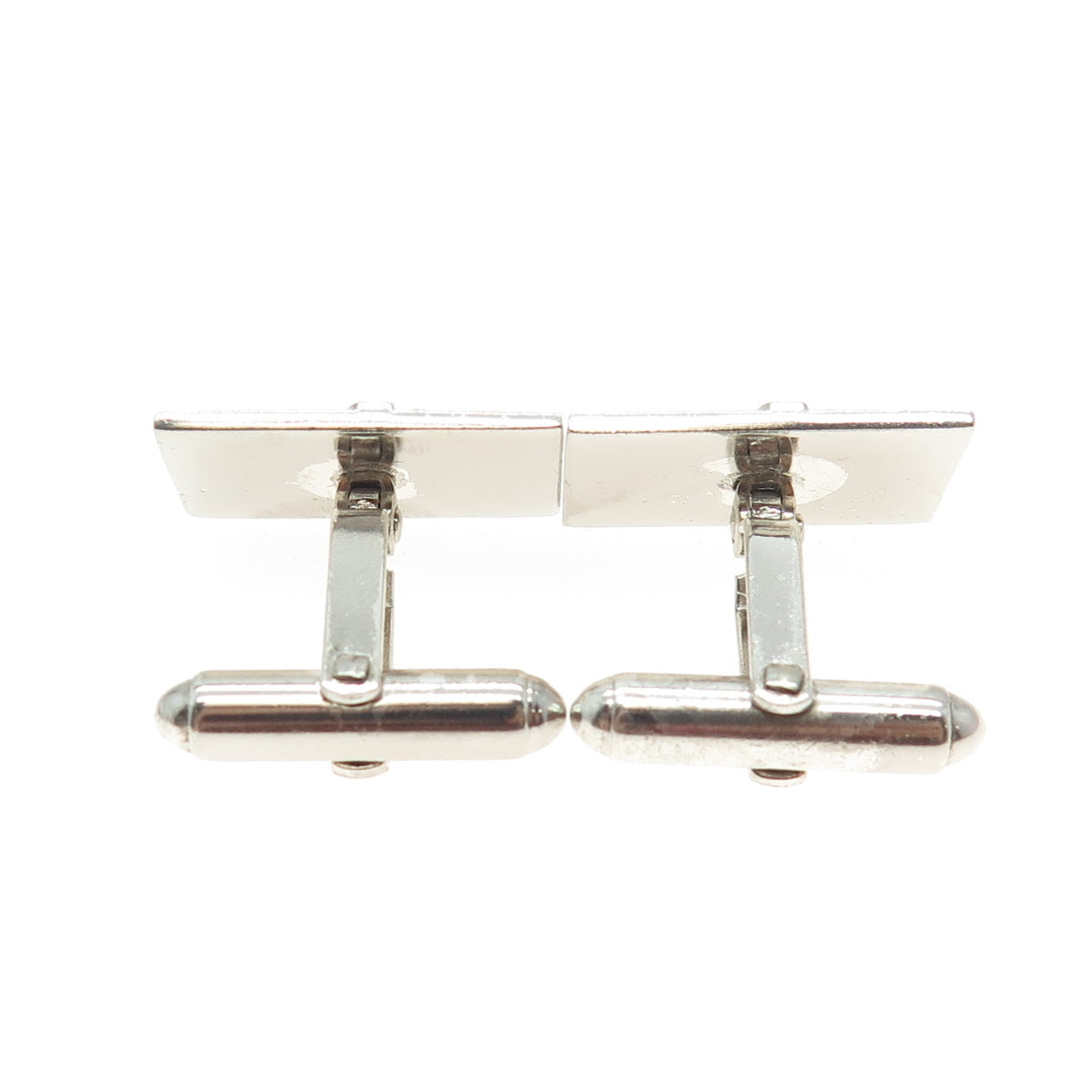 MICHAEL C. FINA CO. 925 Sterling Silver Vintage 5th Anniversary Cufflinks