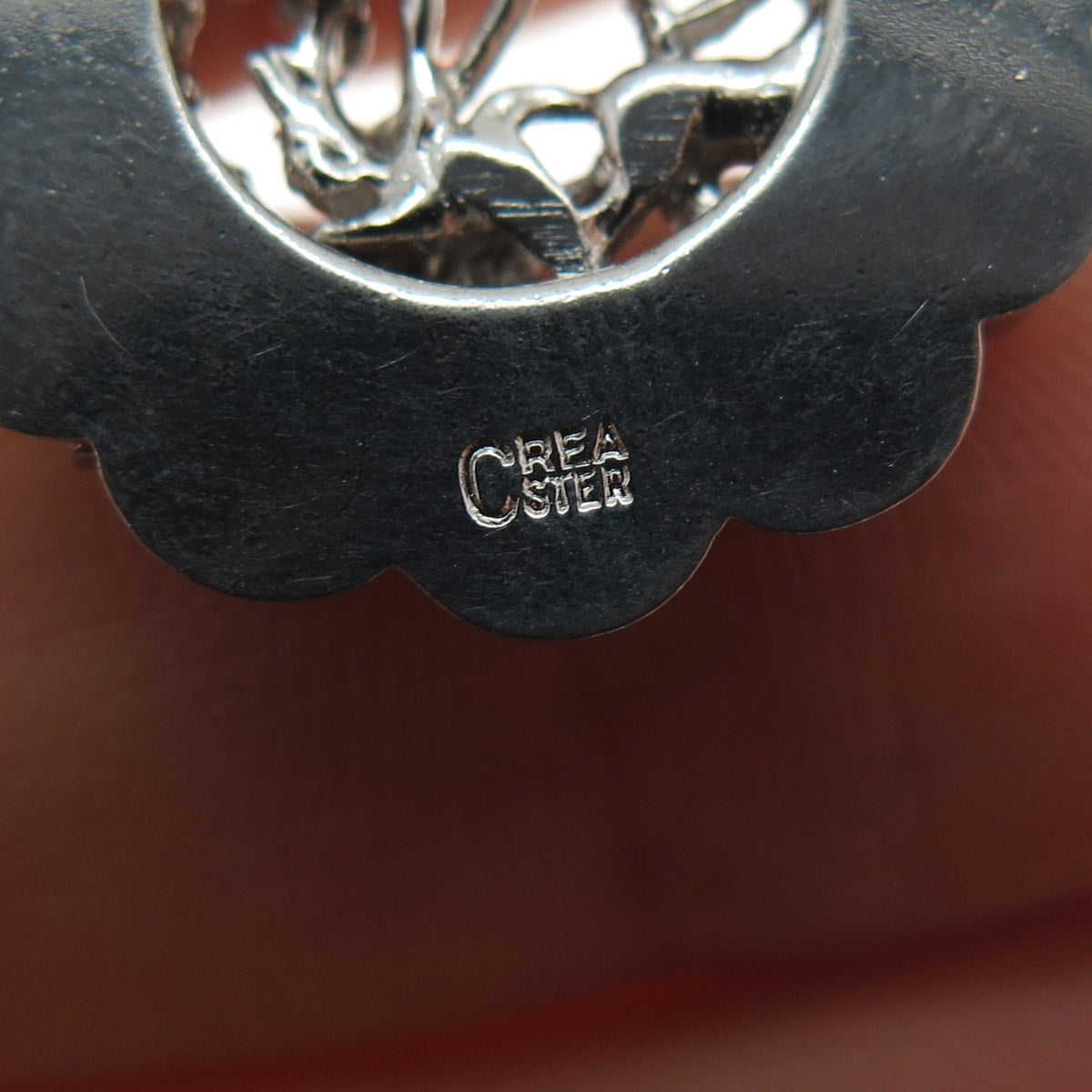 CREA 925 Sterling Silver Vintage Nassau Carriage Charm Pendant