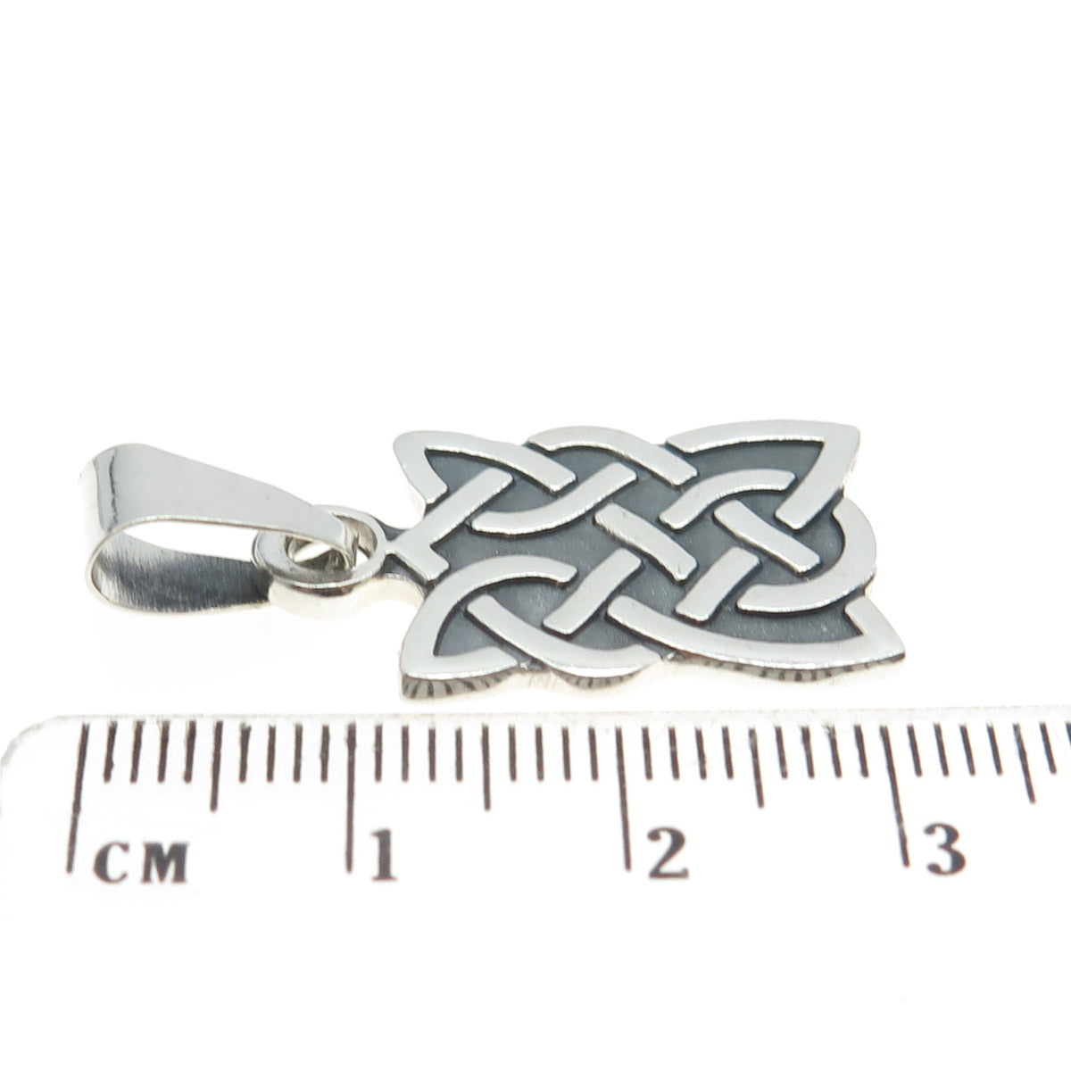 925 Sterling Silver Vintage Celtic Pendant