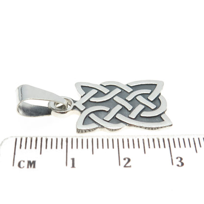 925 Sterling Silver Vintage Celtic Pendant