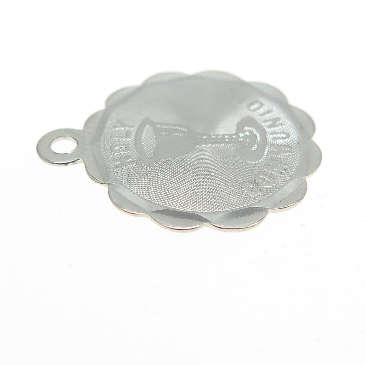 CREA 925 Sterling Silver Vintage "Holy Communion" Goblet Pendant
