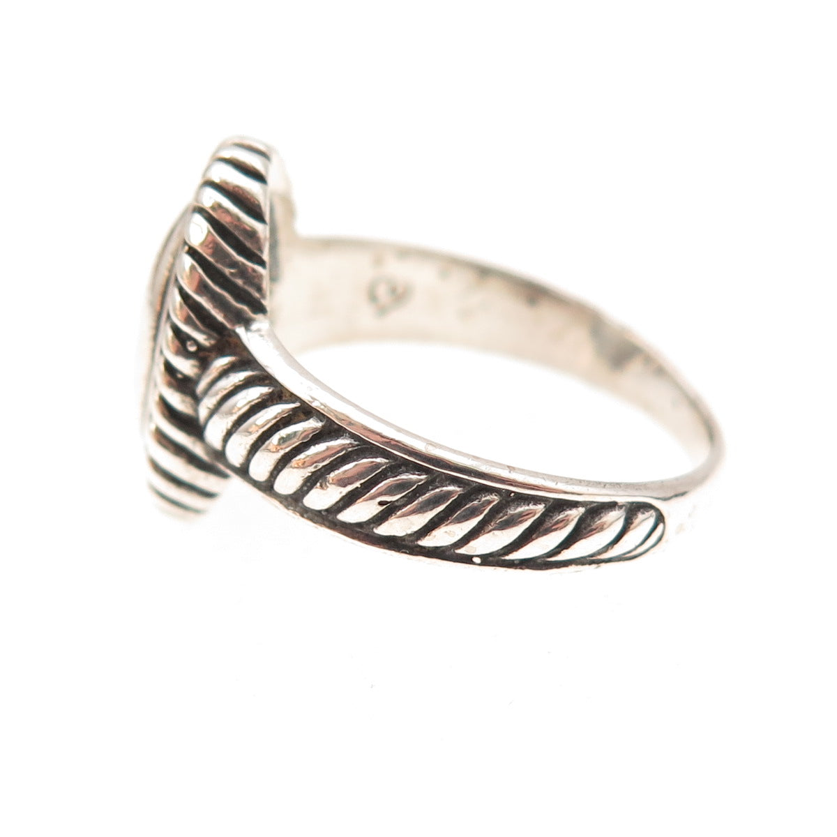 Brighton 925 Sterling Silver Vintage Oxidized Ring Size 7.75