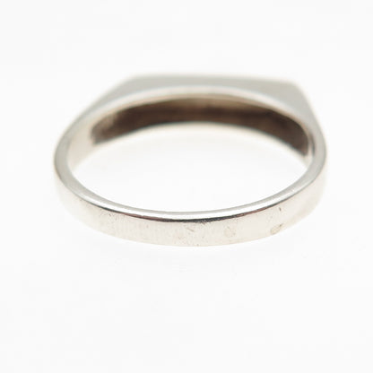 925 Sterling Silver Vintage Faith Ring Size 7.75