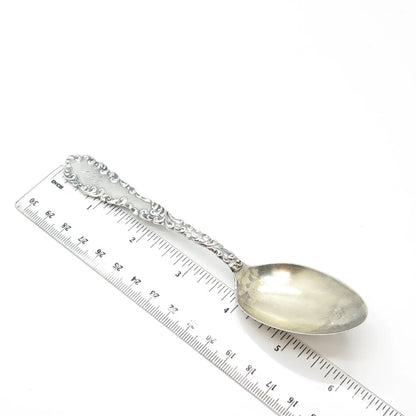 925 Sterling Silver Antique 1892 R. Wallace & Sons Mfg. Co Ornate Spoon