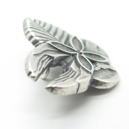925 Sterling Silver Vintage Honorary Life Membership Order Pin Brooch / Pendant