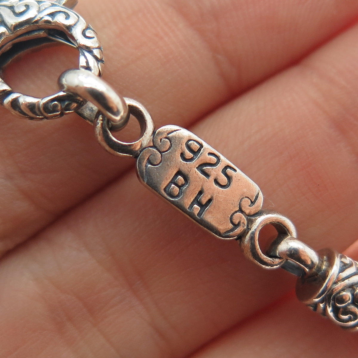 EFFY 925 Sterling Silver Curb Chain Necklace 18"