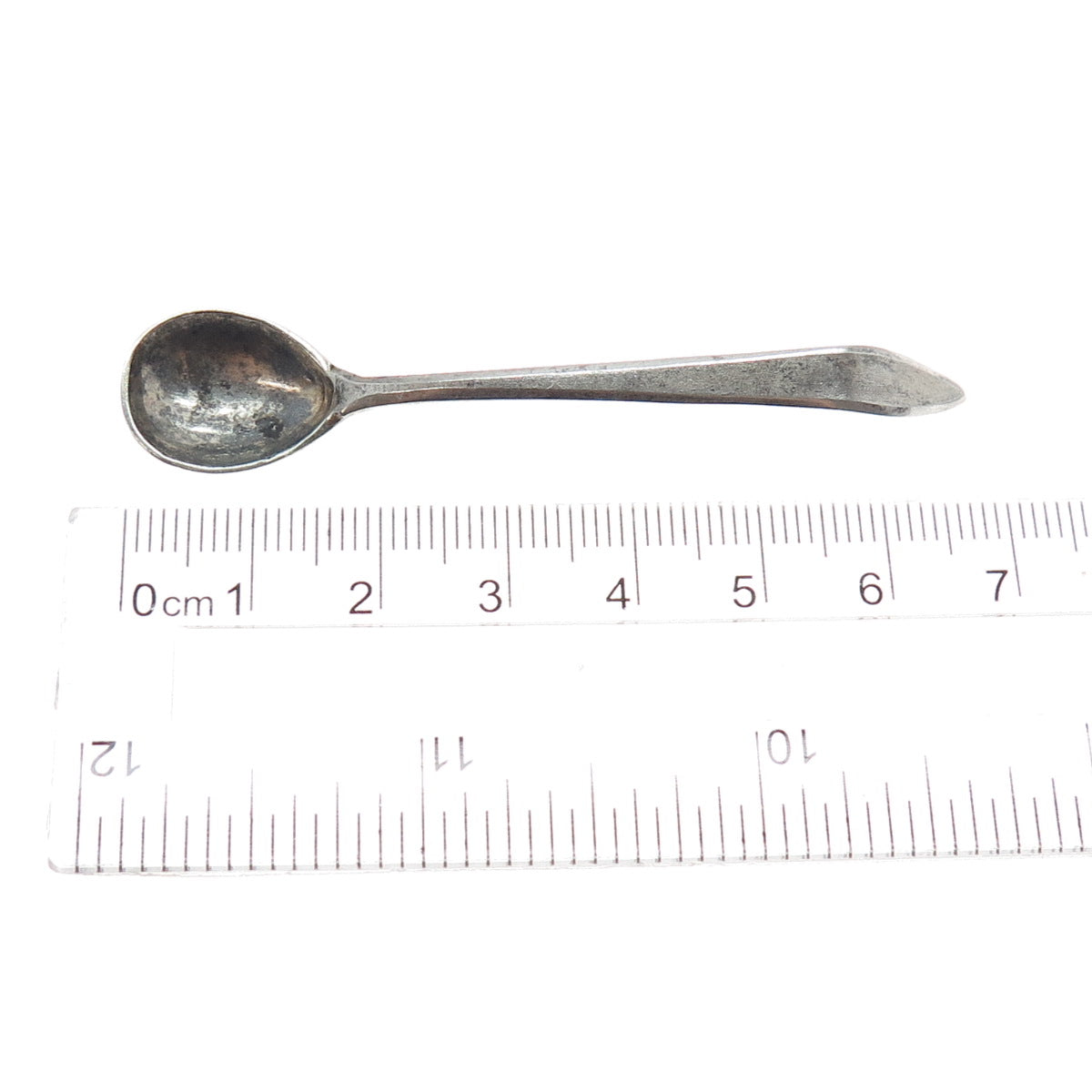 875 Silver Antique Art Deco Estonia Salt & Spices Spoon