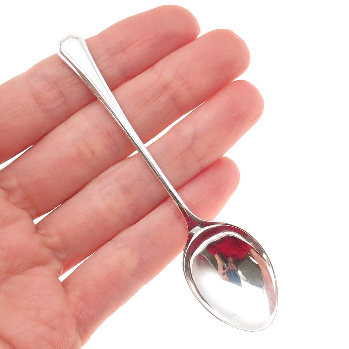 William Hair Haseler 925 Sterling Silver Antique 1935 Birmingham Coffee Spoon
