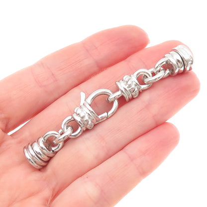 JUDITH RIPKA 925 Sterling Silver Vintage Bracelet / Necklace Lobster Lock Clasp