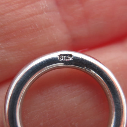 PROCHAIN 925 Sterling Silver Vintage Bracelet / Necklace Toggle Lock Clasp