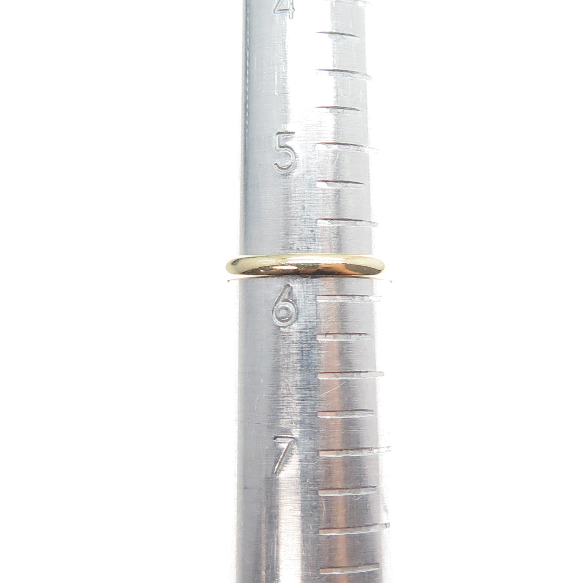 925 Sterling Silver Gold Plated Real Diamond & Green Amethyst Ring Size 5.75