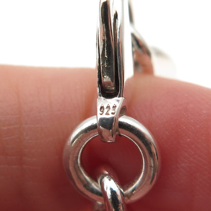 Tiffany & Co. Sterling Silver Vintage Return to Tiffany Heart Chain Necklace 14"
