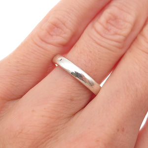 James Avery 925 Sterling Vintage Engraved Classic Wedding Band Ring Size 5.25