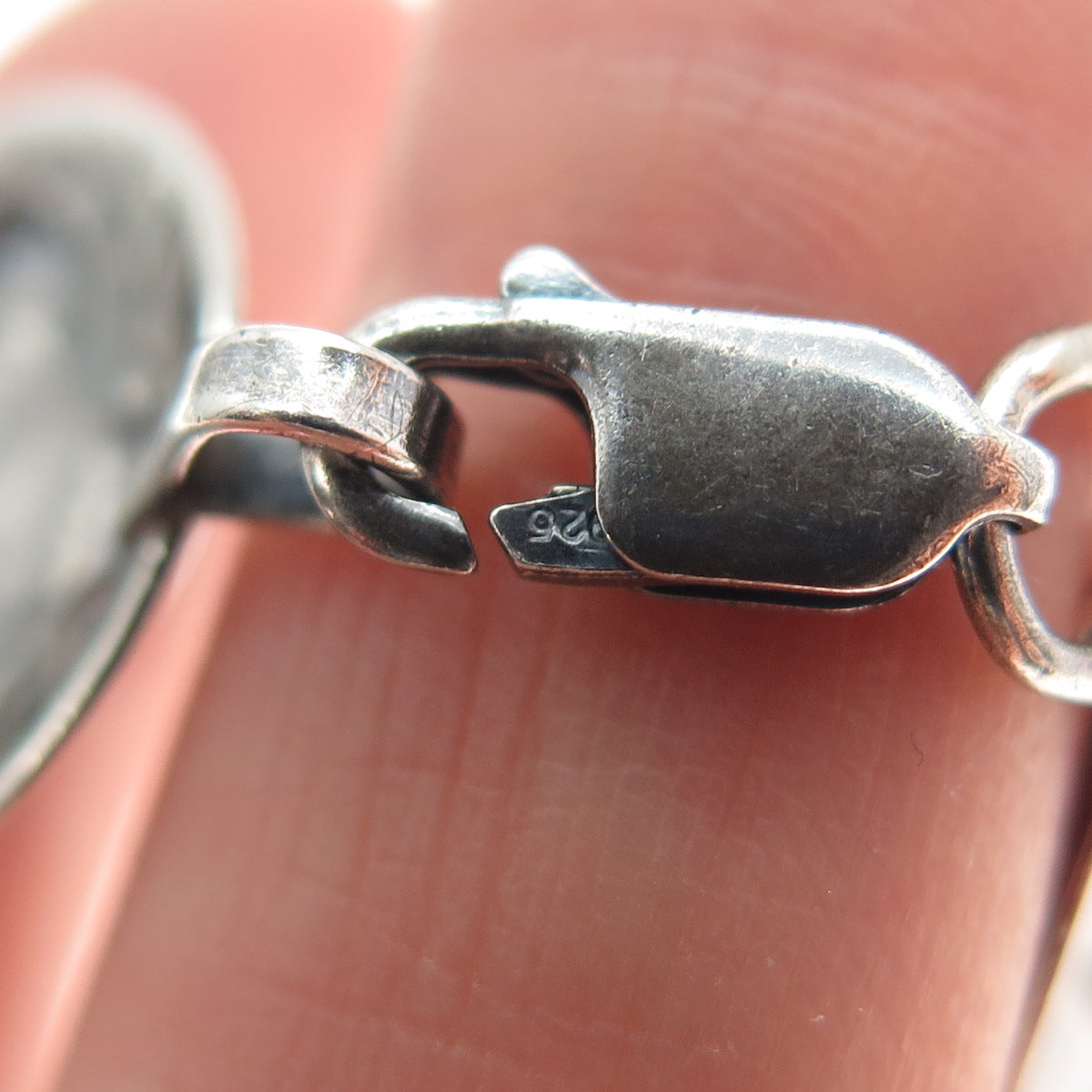 SHAWN NELSON NAVAJO Old Pawn 925 Sterling Vintage Turquoise Flower Bracelet 7"