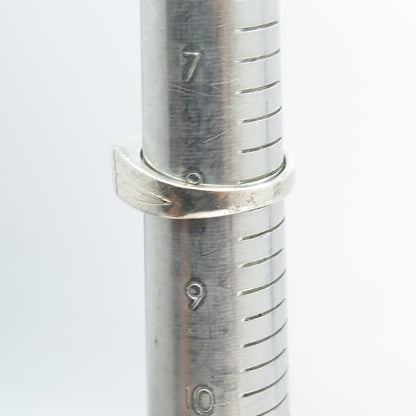 925 Sterling Silver Vintage "DAD" Ring Size 8.25