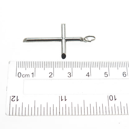 PPC Princess Pride 925 Sterling Silver Vintage Cross Charm Pendant