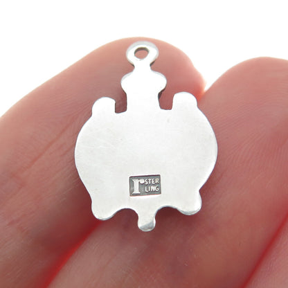 NUMBER ONE 925 Sterling Antique American Business Women's Association Pendant