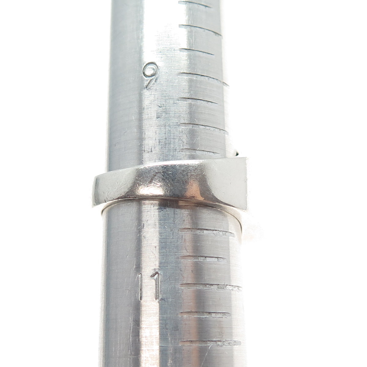 JAY KING DESERT ROSE 925 Sterling Vintage Real Turquoise Cross Ring Size 10.25