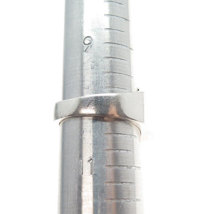 JAY KING DESERT ROSE 925 Sterling Vintage Real Turquoise Cross Ring Size 10.25