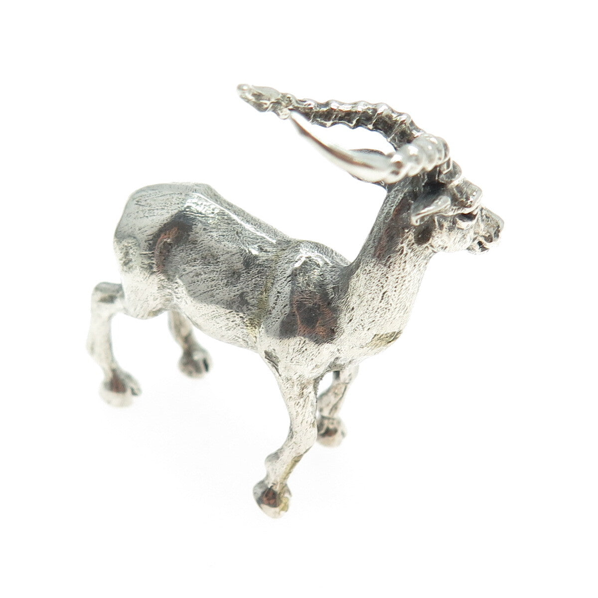 925 Sterling Silver Vintage Italy Impala Table Figurine