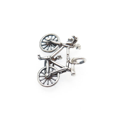 PAYTON PEPPER & SONS Sterling Vintage 1961 Birmingham Bicycle Minimalist Pendant