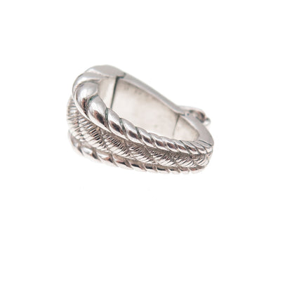 Judith Ripka 925 Sterling Silver Woven Bail for Pendant
