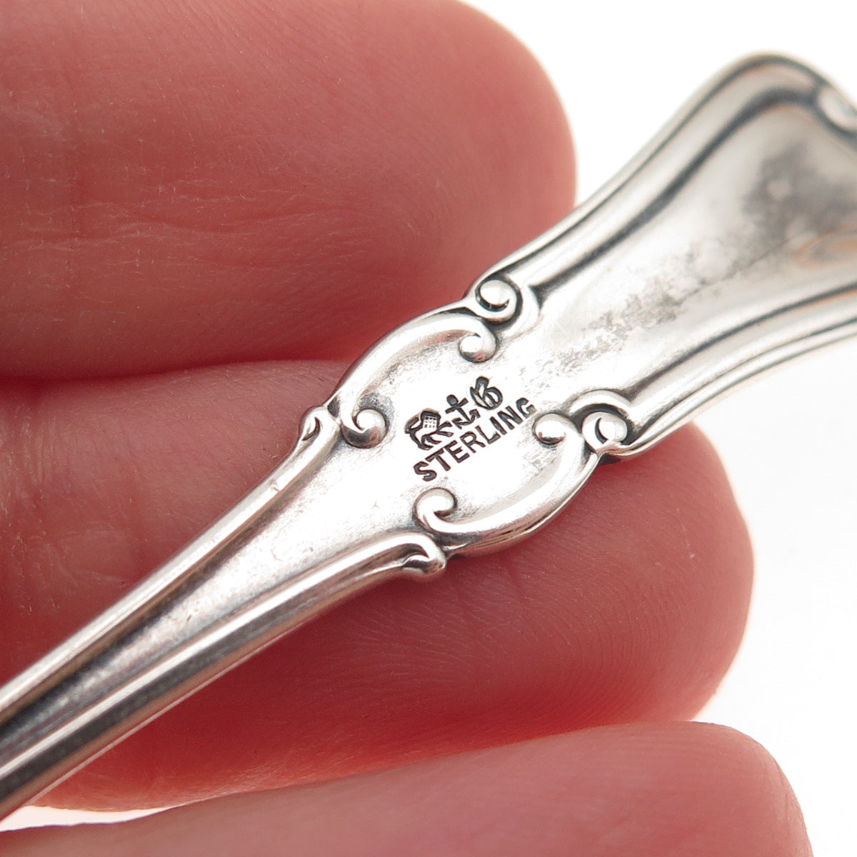 Gorham 925 Sterling Silver Antique 1893 Kensington Salt & Spices Spoon
