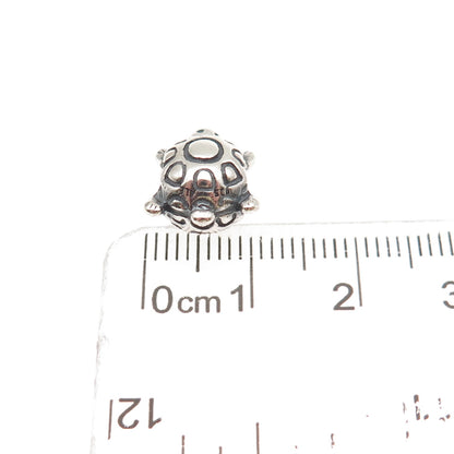 Pandora 925 Sterling Silver Turtle Slide Bead Charm