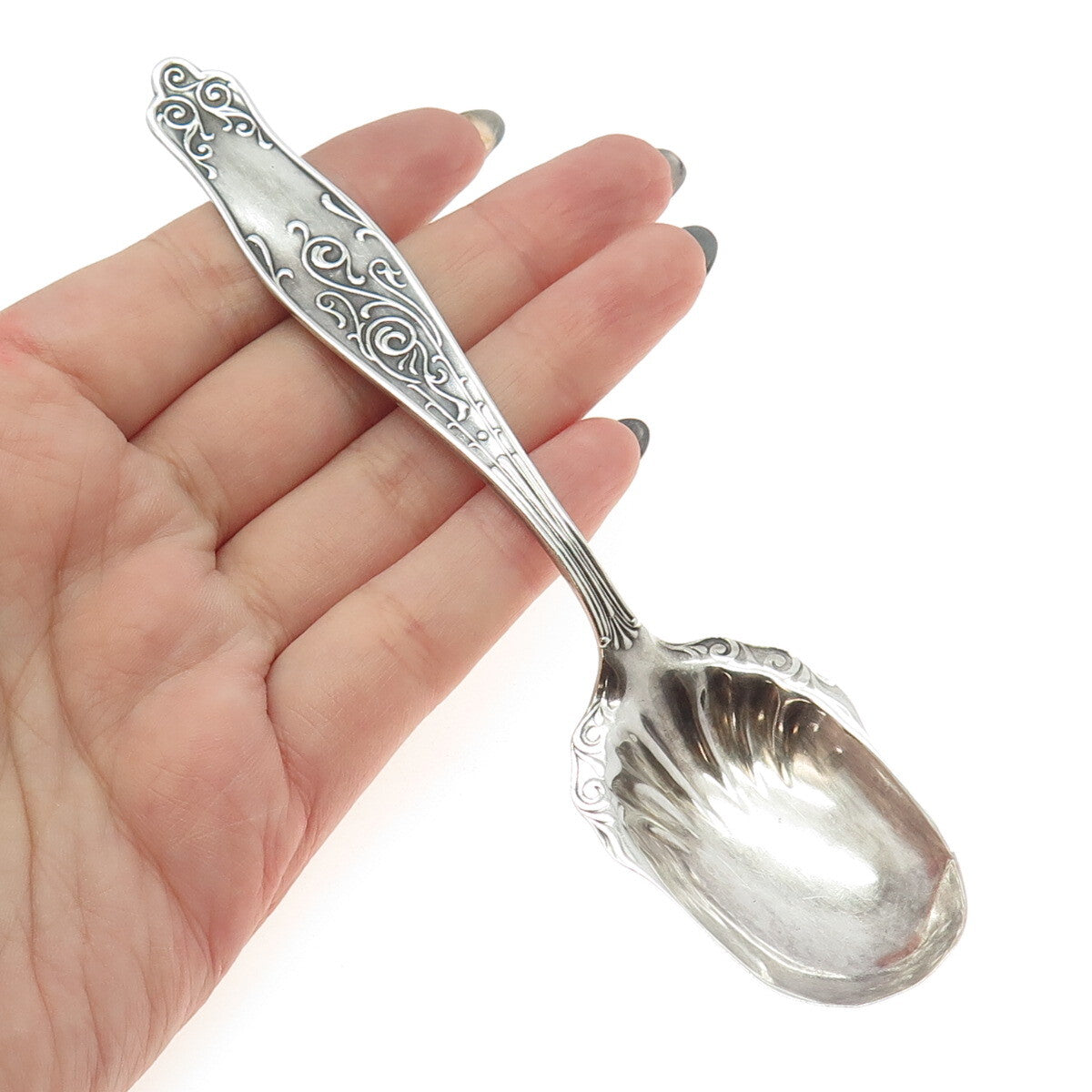 TOWLE 925 Sterling Silver Antique Victorian 1892 Hampton Ice Cream Spoon