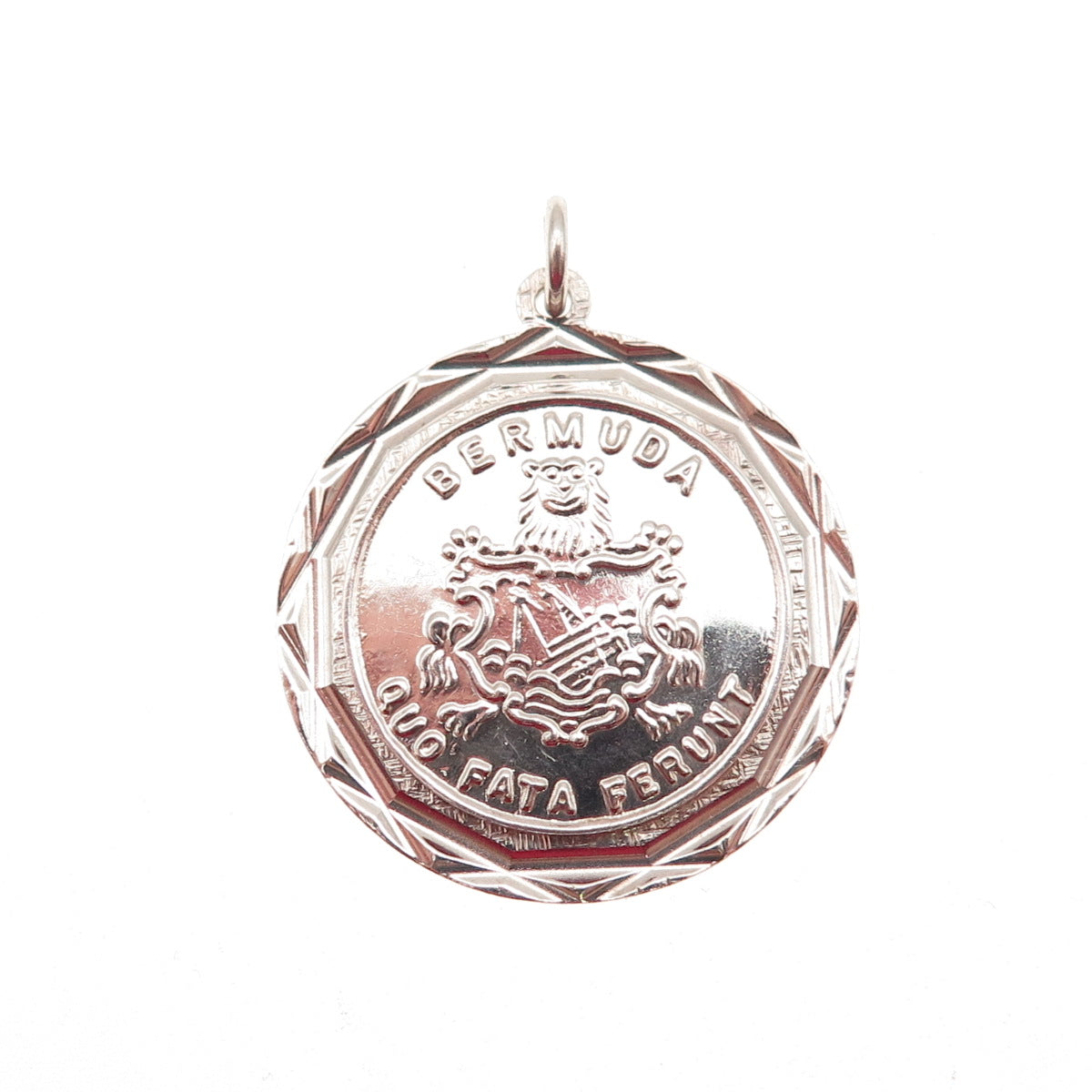 Payton Pepper & Sons 925 Sterling Vintage 1969 Birmingham Bermuda Charm Pendant