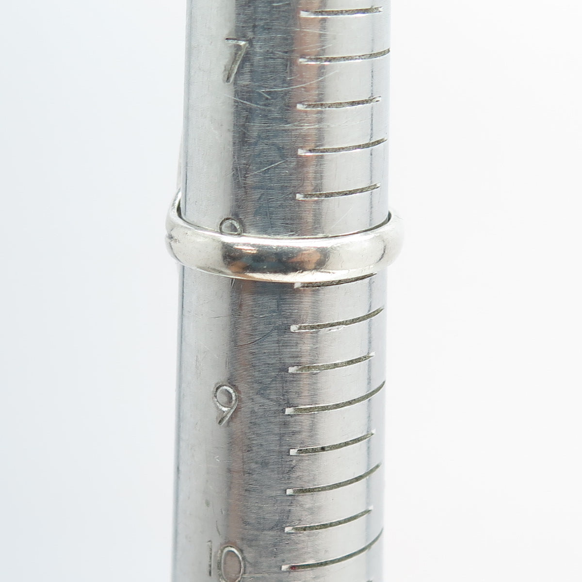 925 Sterling Silver Vintage Mexico Aztec Tribal Mask Ring Size 8.25