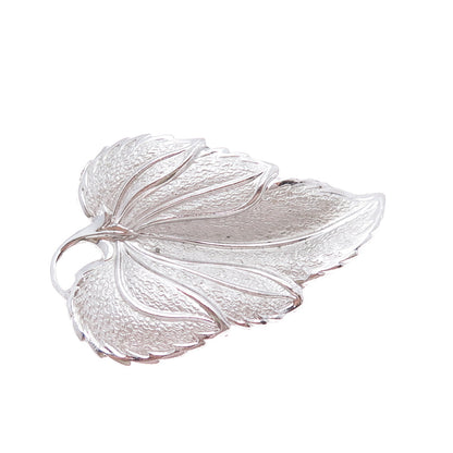 DANECRAFT 925 Sterling Silver Antique Art Deco Floral Leaf Pin Brooch