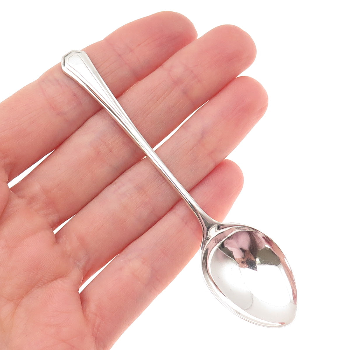 William Hair Haseler 925 Sterling Silver Antique 1935 Birmingham Coffee Spoon