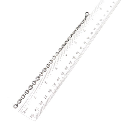 Tiffany & Co. 925 Sterling Silver Vintage Rolo Link Bracelet 6.75"