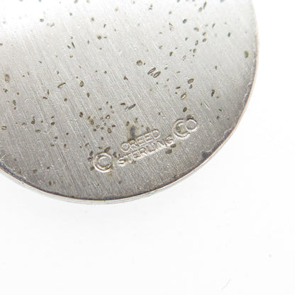CREED 925 Sterling Silver Vintage Graduation Minimalist Charm Pendant
