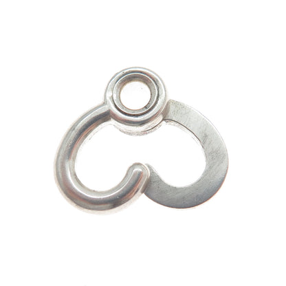 925 Sterling Silver Antique Art Deco Bracelet / Necklace Slide Lock Clasp