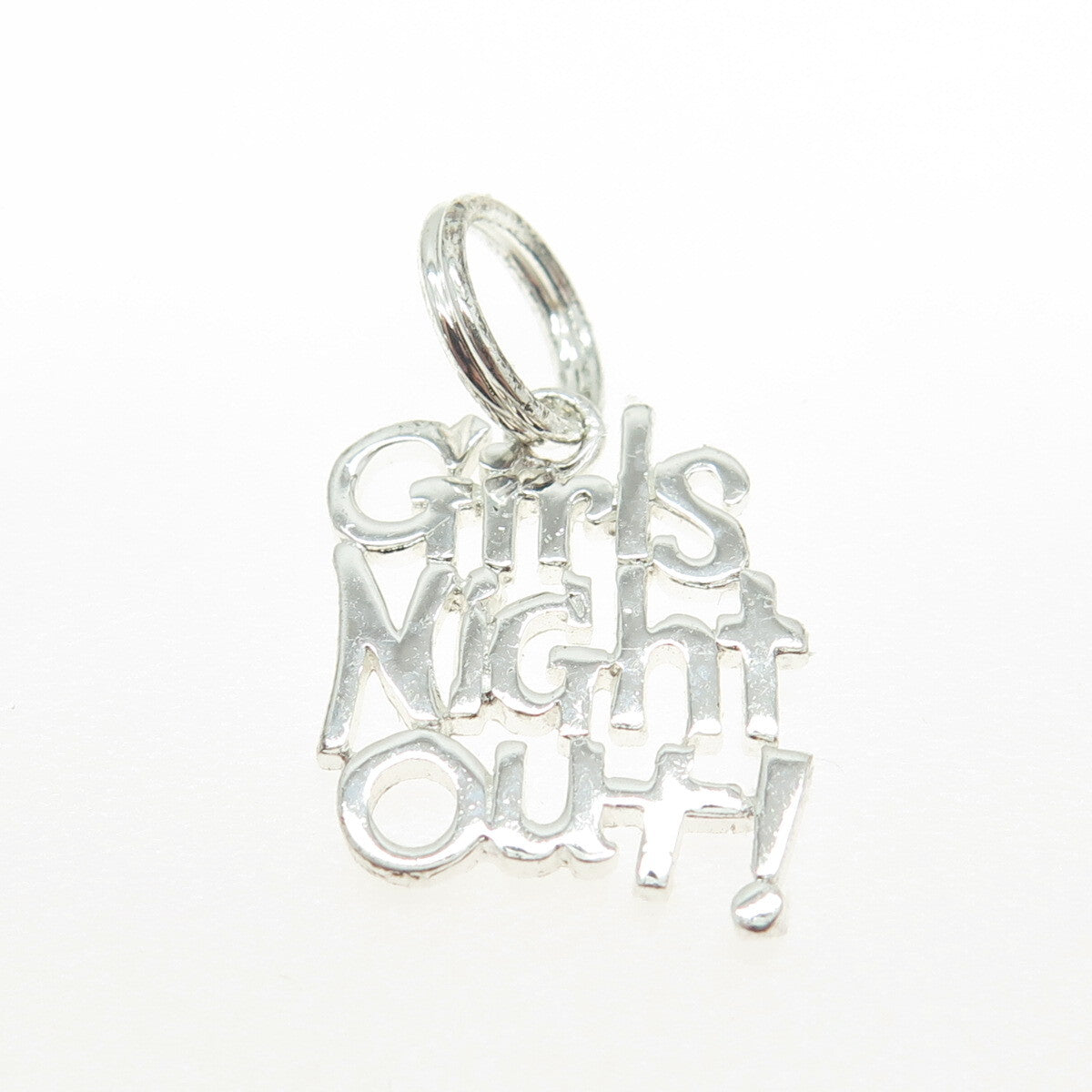 925 Sterling Silver "Girls Night Out!" Pendant
