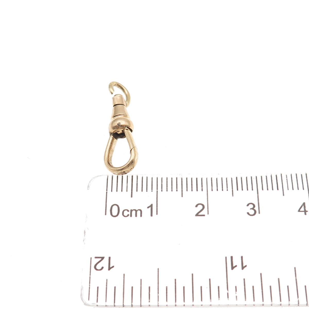 1/20 12K Gold Filled Antique Art Deco Bracelet / Necklace Lobster Carabiner Lock