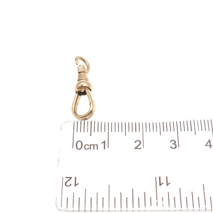 1/20 12K Gold Filled Antique Art Deco Bracelet / Necklace Lobster Carabiner Lock