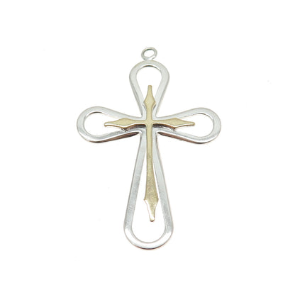 PPC Princess Pride Creations 925 Sterling Silver Vintage Cross Pendant