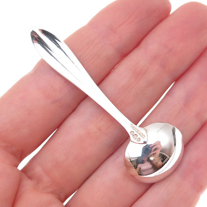 Watson 925 Sterling Silver Antique 1911 John Adams Salt & Spices Spoon