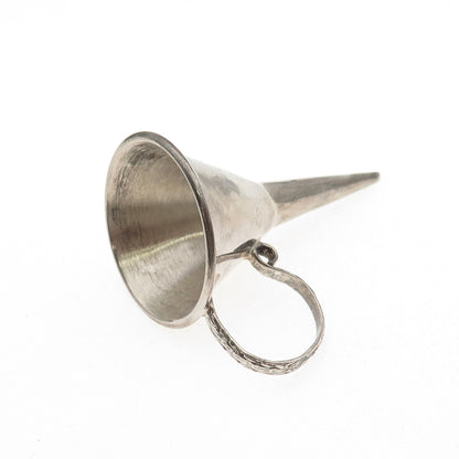 Ari D Norman 925 Sterling Silver Vintage 1991 London Chatelaine Perfume Funnel